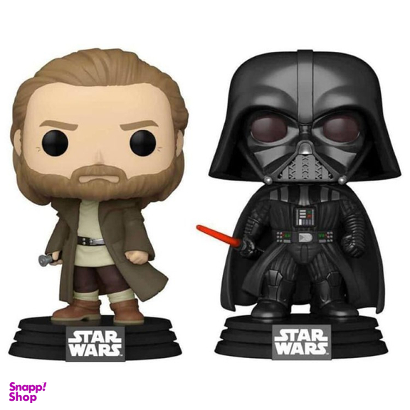 فیگور فانکوپاپ مدل Obi-Wan Kenobi & Darth Vader بسته 2 عددی