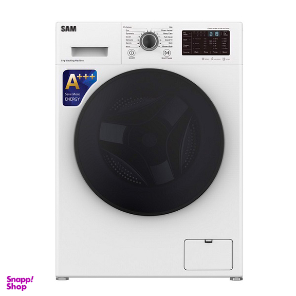 ماشین لباسشویی سام مدل BL-P1463/W ظرفیت 9 کیلوگرم