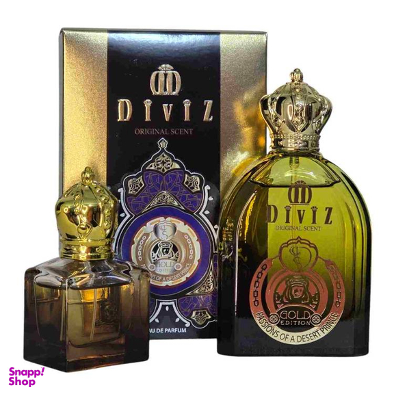 ادوپرفیوم دیوایز مدل شیخ گلد به همراه عطر جیبی شیخ
