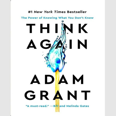 کتاب Think Again اثر Adam Grant انتشارات وایکینگ
