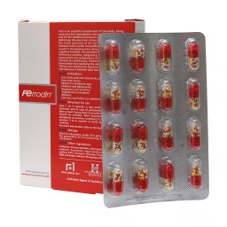 کپسول مکمل آهن اسید فولیک ویتامین C و B12 فرودین آرین سلامت سینا بسته 32 عددی