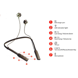 هدفون بلوتوث گردنی مدل TS-018