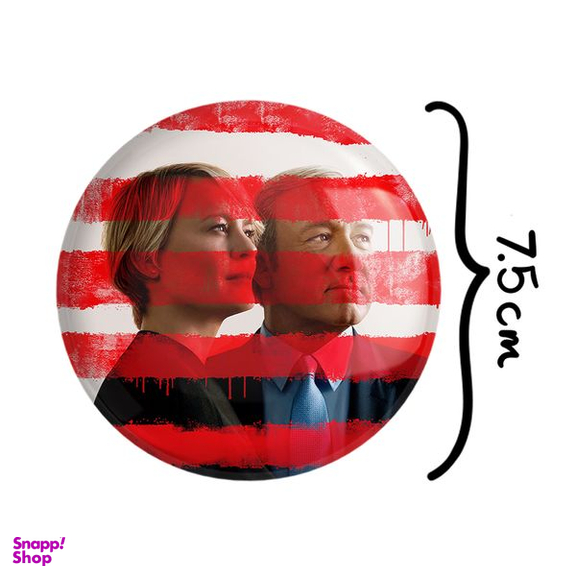 آینه جیبی خندالو طرح سریال House Of Cards مدل تاشو کد 28151