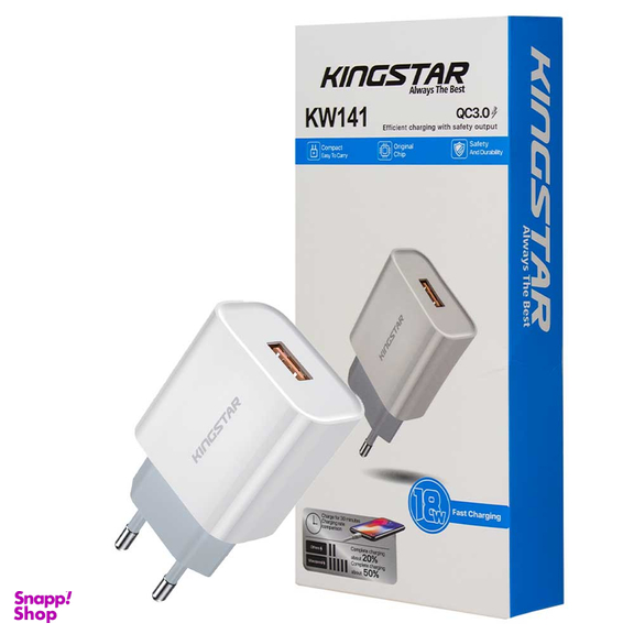 شارژر دیواری کینگ استار مدل KW141