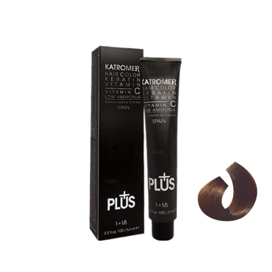 رنگ مو کاترومر شماره 5.00 رنگ قهوه ای روشن قوی حجم 100 میلی لیتر