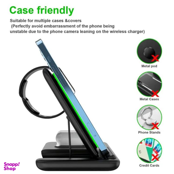شارژ مغناطیسی 15 وات مدل Foldcharge-X3