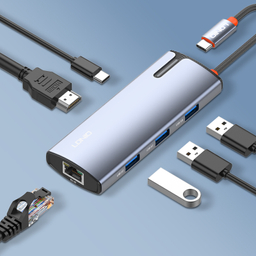 هاب 6 پورت Type-C الدینیو مدل DS-16H