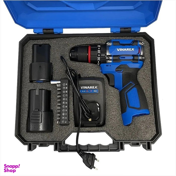 دریل پیچ گوشتی چکشی شارژی براشلس مدل VR1610V-21BL