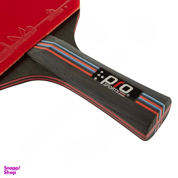 راکت پینگ پنگ پرو اسپرتز مدل 4 ستاره دسته FL به همراه کاور