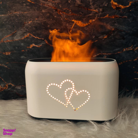 دستگاه بخور و رطوبت ساز سرد مدل قلب طرح آتش