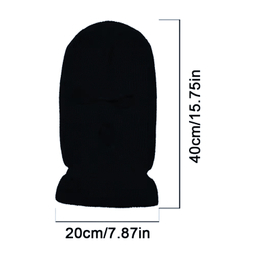 کلاه بافت فیس ماسک مدل چشمی کد 8440