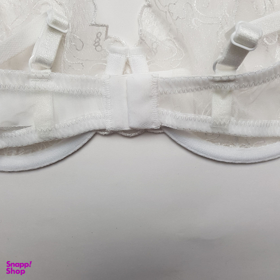 ست سوتین و شورت زنانه مدل توری کد 2020ozw رنگ سفید