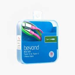 کابل شارژ Type-C به Type-C بیاند مدل BCC-531 طول 1 متر