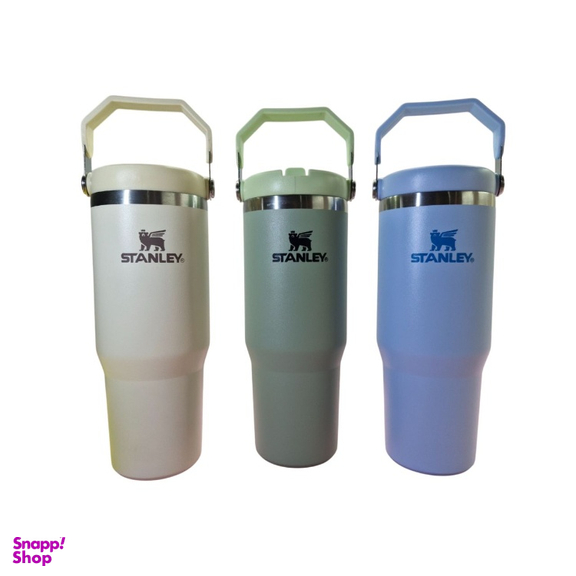 تراول ماگ استنلی مدل Flip Straw Tumbler گنجایش 887 میلی لیتر