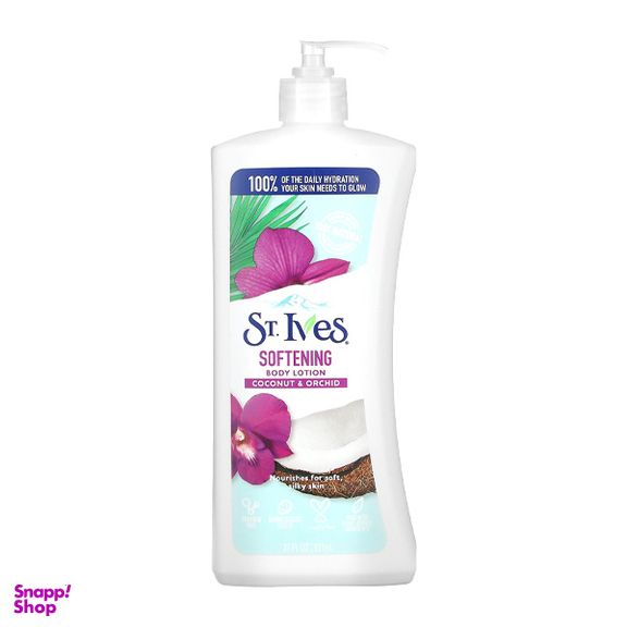 لوسیون بدن سینت ایوز مدل شیر نارگیل و گل ارکیده حجم 621 میلی لیتر