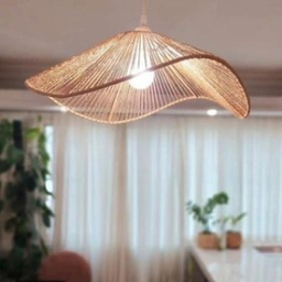 لوستر بافتنی نورهام مدل مکرومه کنفی دفرمه ۵۰