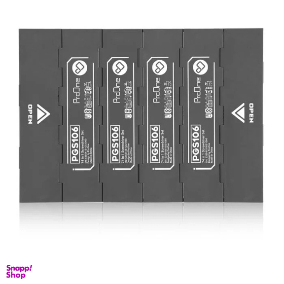 پیچ گوشتی پرووان مدل PGS 106 بسته 72 عددی