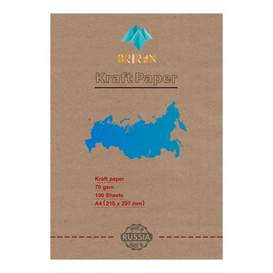 کاغذ کرافت اوریران کد GSM70RUS بسته 100 عددی