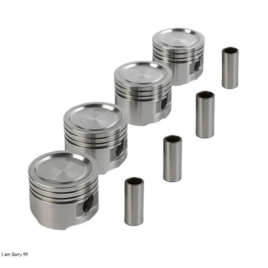 پیستون و گژن پین عظام مدل S050 کد 3107113 مناسب پراید بسته 8 عددی