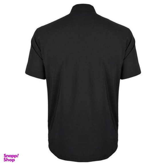 پیراهن آستین کوتاه پسرانه مدل 829002602 تترون رنگ مشکی