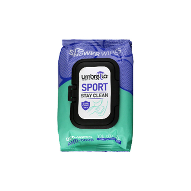 دستمال مرطوب بدن آمبرلا مدل Sport