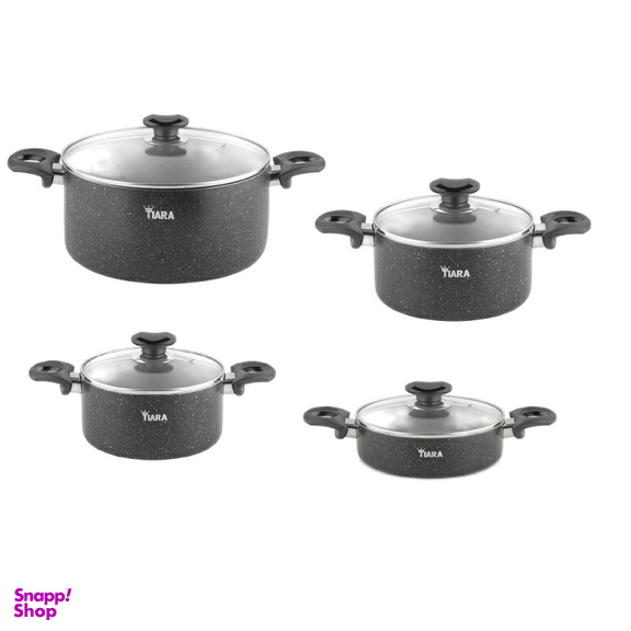 سرویس پخت و پز 8 پارچه تیارا مدل TR-8SPTG