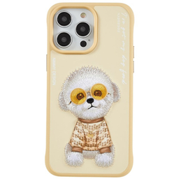 کاور گوشی موبایل نیمی مدل TEDDY DOG مناسب اپل iPhone 14 Pro Max