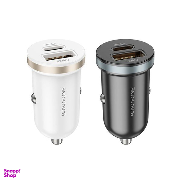 شارژر فندکی 30 وات بروفون مدل BZ22 PD+QC3.0
