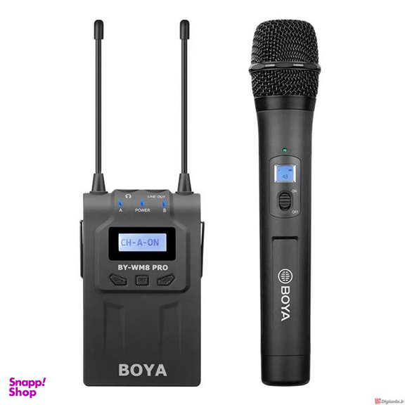 میکروفون بی سیم بویا مدل Boya BY-WM8 PRO-K3