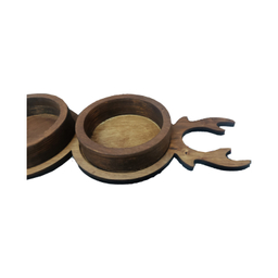 شیرینی خوری مدل چوب روسی کد 14