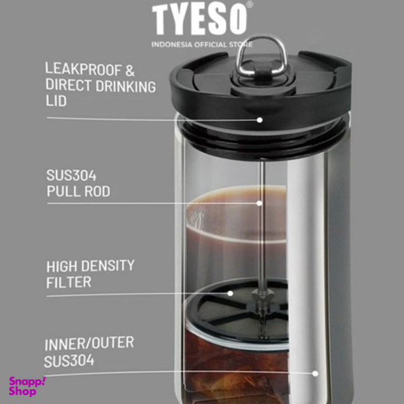 تراول ماگ تایسو مدل فرنچ پرس گنجایش 0.75 لیتر