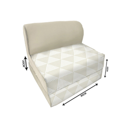 مبل تختخواب شو یک نفره نوپه هوم مدل تشک شو کد M1016