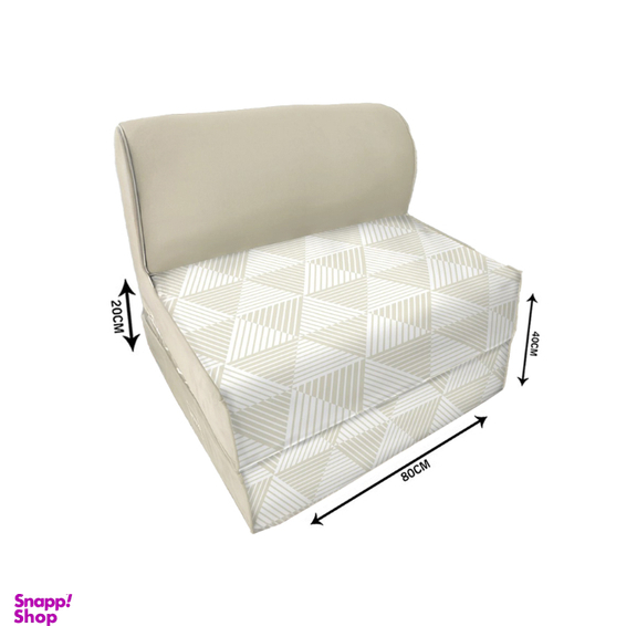 مبل تختخواب شو یک نفره نوپه هوم مدل تشک شو کد M1016