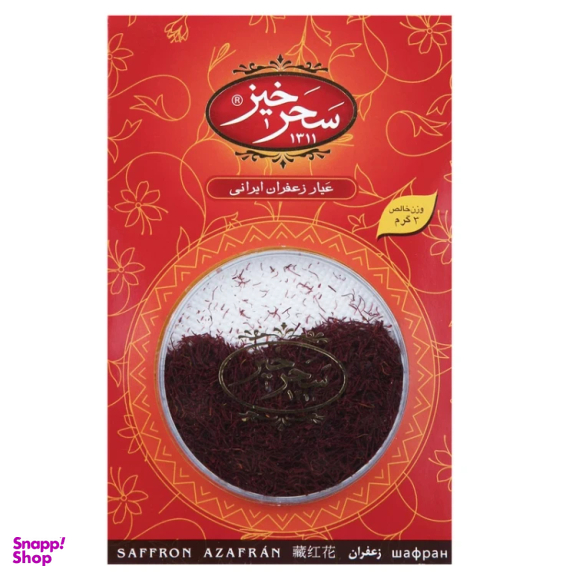 زعفران سرگل سحرخیز وزن 3 گرم