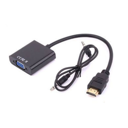 مبدل HDMI به VGA مدل 2019 به همراه کابل صدا