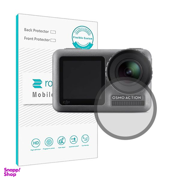 محافظ صفحه نمایش دوربین شفاف راک اسپیس مدل HyGEL مناسب برای دوربین عکاسی دی جی آی O smo action