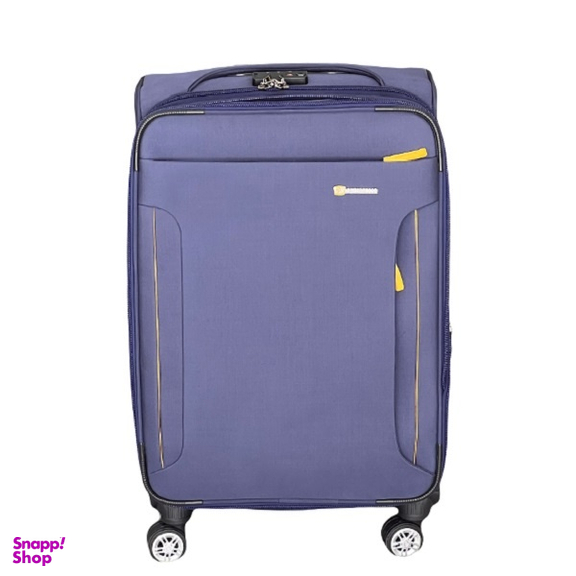 چمدان طرح کاترپیلار مدل CATB203B TRAVEL SENTRY SMALL سایز کوچک به همراه کیف آرایشی و جا کفشی