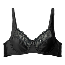 سوتین زنانه نوشه پوش کد 20408 رنگ مشکی