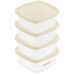 ظرف نگهدارنده نورینو مدل نارون مجموعه 4 عددی