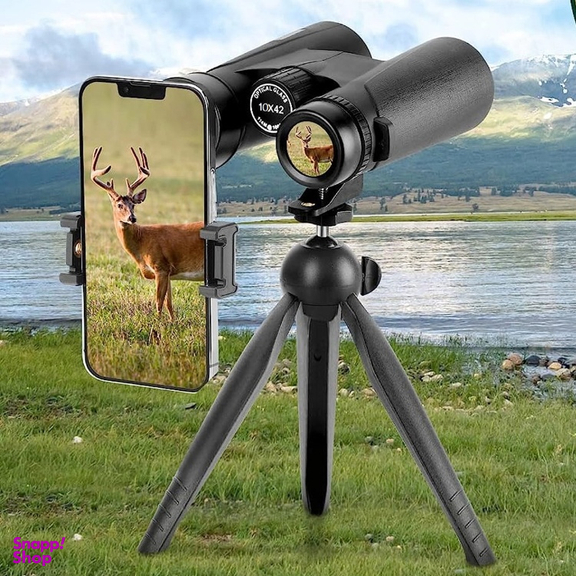 دوربین دوچشمی مدل 12x42 به همراه کیف و سه پایه