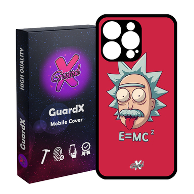 کاور گارد ایکس طرح Rick and Morty مدل Glass10046 مناسب برای گوشی موبایل اپل iPhone 15 Pro Max