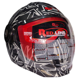 کلاه کاسکت ردلاین مدل فک جدا عینک دار کد RE_976_6