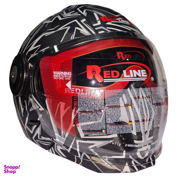 کلاه کاسکت ردلاین مدل فک جدا عینک دار کد RE_976_6