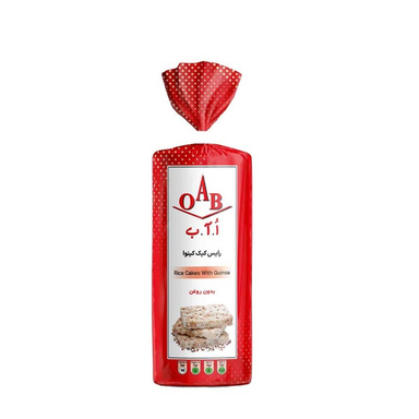 رایس کیک کینوا ا آ ب وزن 100 گرم