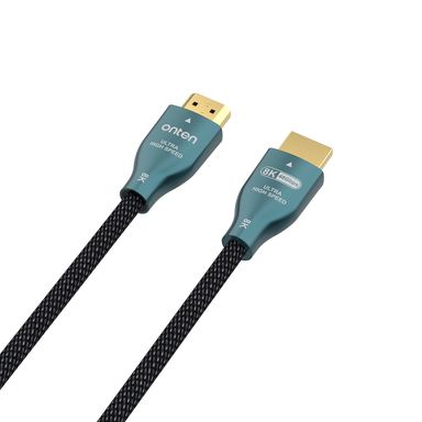 کابل HDMI ورژن 2.1 اونتن ONTEN 8K HDMI مدل OTN-HD181 با طول 1/5متر