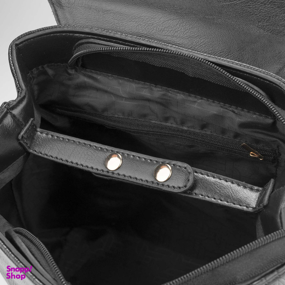 کوله پشتی زنانه بیسراک مدل پوست ماری کد 1221100 رنگ مشکی