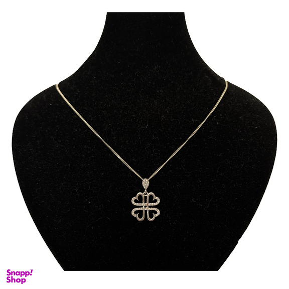 گردنبند نقره زنانه گیرا مدل گل کد G1050