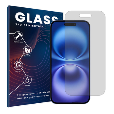 محافظ صفحه نمایش شفاف گوشی موبایل مدل Resistant مناسب برای اپل iPhone 16