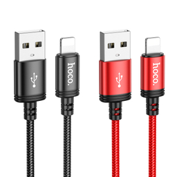 کابل دیتا USB به Lightning هوکو مدل X89 طول 1 متر