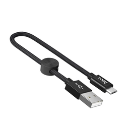 کابل شارژ USB به MicroUSB هوکو مدل X35 طول 25 سانتی متر